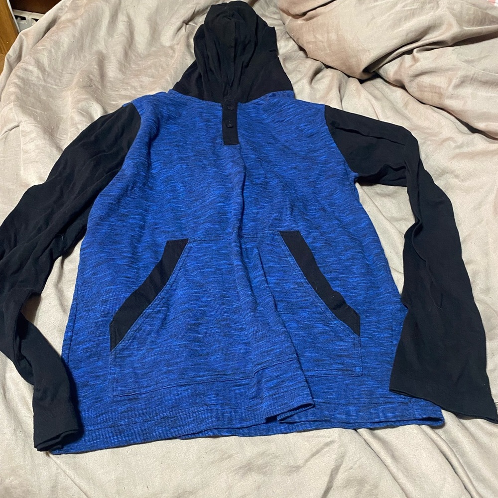Tony Hawk Kids Hoodie in Blue‎ and Black